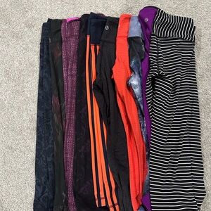 10 Pairs of lululemon athletica Leggings - lot of 10